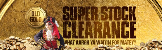 Old Gold Stock Clearance